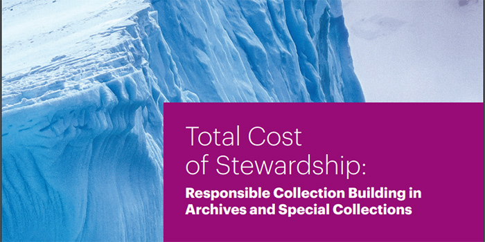 Total cost of stewardship: Responsible collection building in archives and special collections
